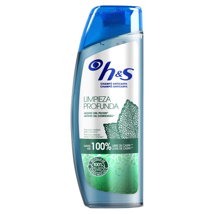 H&S Champô Anticaspa Limpeza Profunda Alívio da Comichão, 300ml
