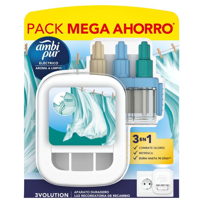 3Volution Ambientador Elétrico com Recarga