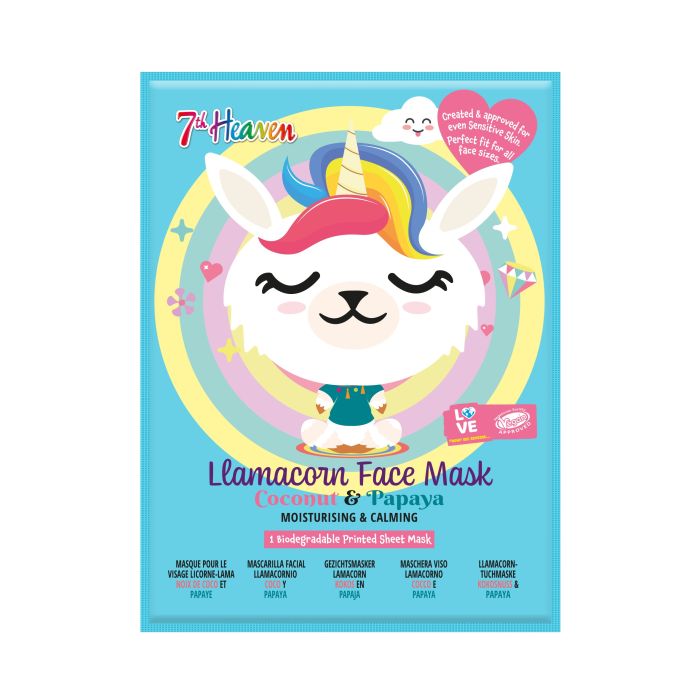 Llamacorn Máscara Facial 8 ml  7th Heaven