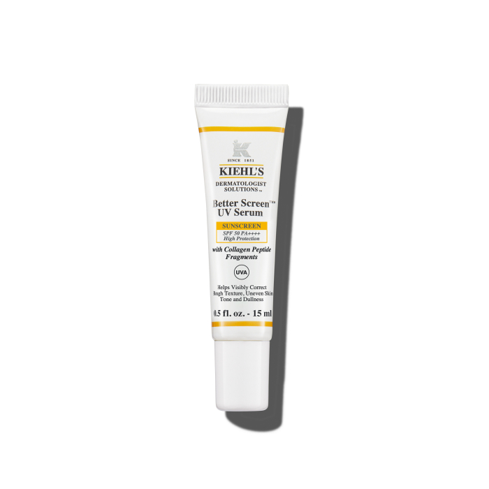 日焼け止め Kiehl's Better Screen UV Serum 50ml Kiehl's Better Screen UV Serum SPF50 Proteção Alta com Fragmentos