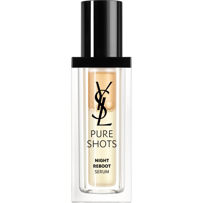 美容液  PURE SHOTS NIGHT REBOOT SERUM 30ml Yves Saint Laurent Pure Shots Night Reboot Sérum em 2 Fases
