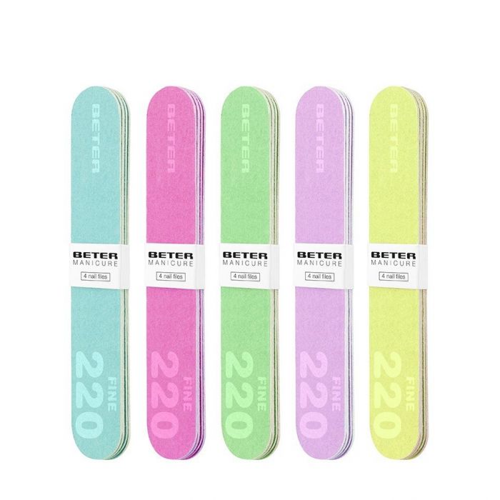4 Limas fibra de vidro 180/220  Beter