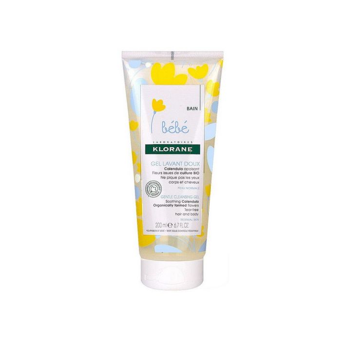Gel de corpo e cabelo de bebê 200 ml