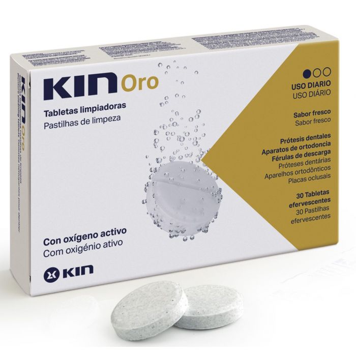 Oro Pastilhas de Limpeza  Kin  Higiene dental e bucal