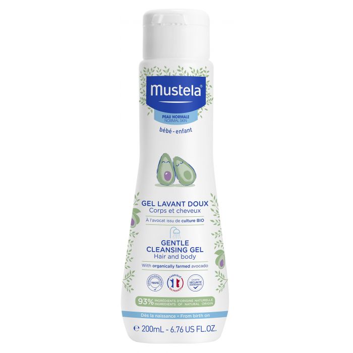 Gel de Banho Suave para Bebés 200 ml