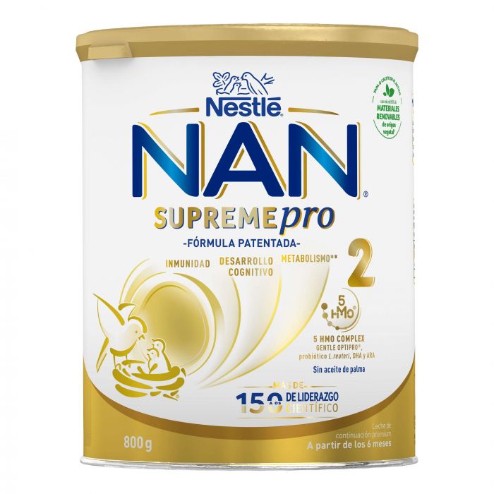 Leite de Continuação NAN Supreme 2 800 gr