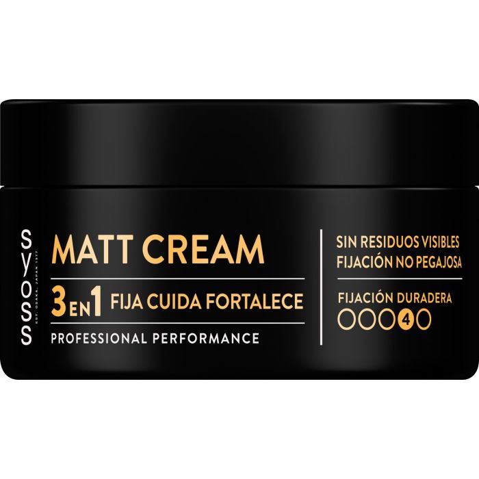 Syoss Cera de Penteado Matt Cream, 100ml