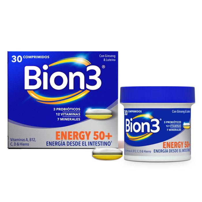 Energy 50+ Comprimidos  Bion 3  Vitaminas e minerais