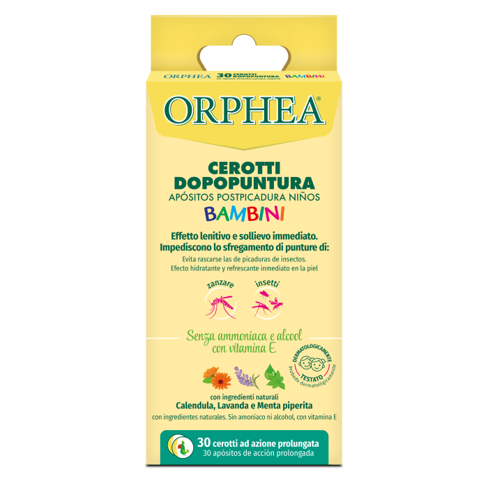 Curativos Crianças Pós-picada  Orphea