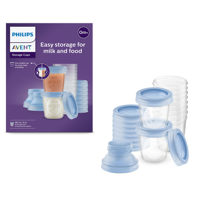 Avent Conjunto de Copos de Conservação 180 ml
