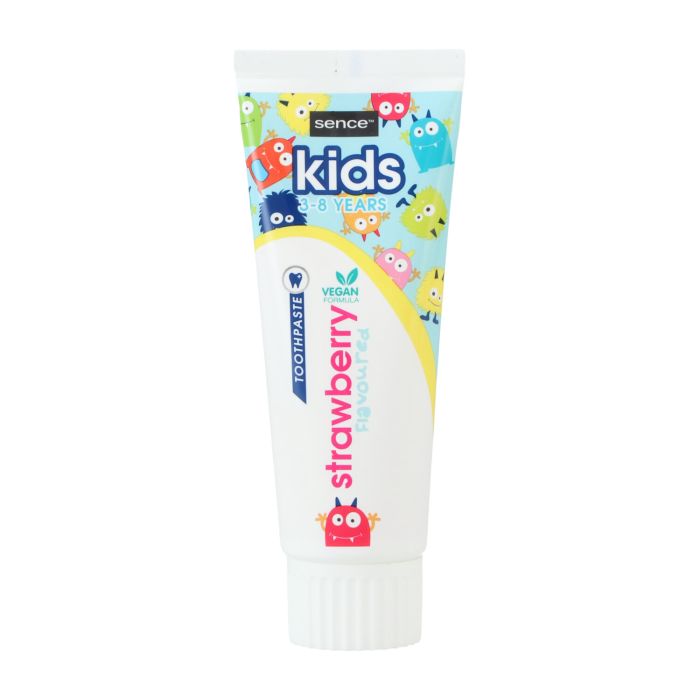 Pasta de Dentes Infantil Morango (3-8 Anos) 75 ml