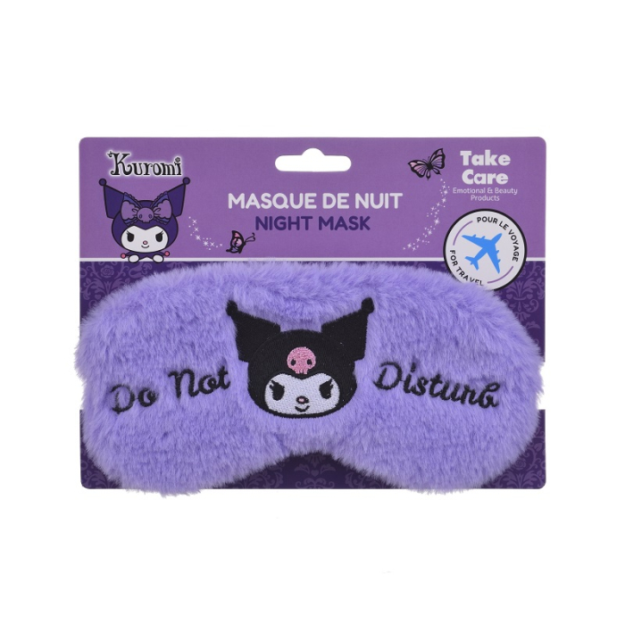 Antifaz Kuromi Plush Satin Nigh Travel Antifaz Kuromi Plush Satin Nigh Travel