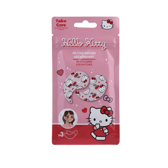 Parches Contorno Ojos Gel Hello Kitty  3 Pares Concealer