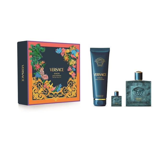 Estuche Eros Pour Homme Eau De Toilette