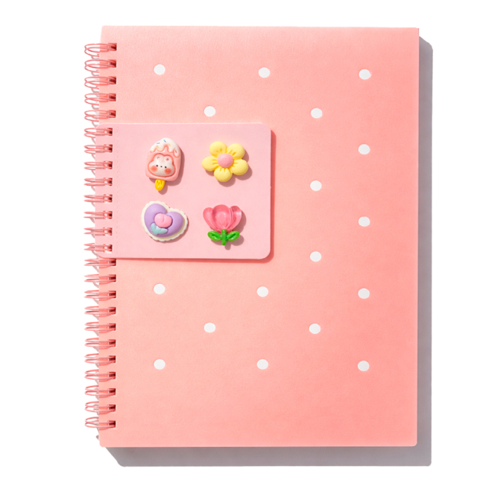 Cuaderno Rosa Soft Pins