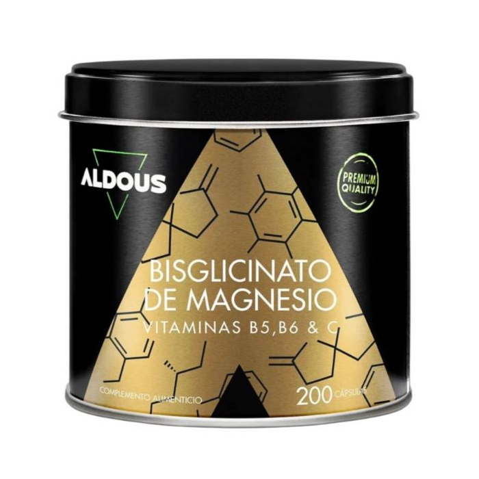 Capsulas Bisglicinato de Magnesio + Vitamina B5, B6 y C