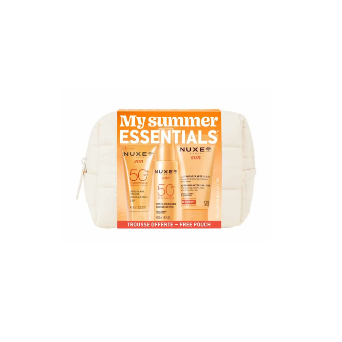 Pack Sun Mis Esenciales Crema Solar SPF50 + Spray + After Sun + Neceser