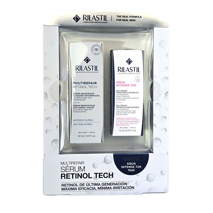 Pack Multirepair Retinol Tech Serum + Mini Aqua Intense 72H Gel-Crema