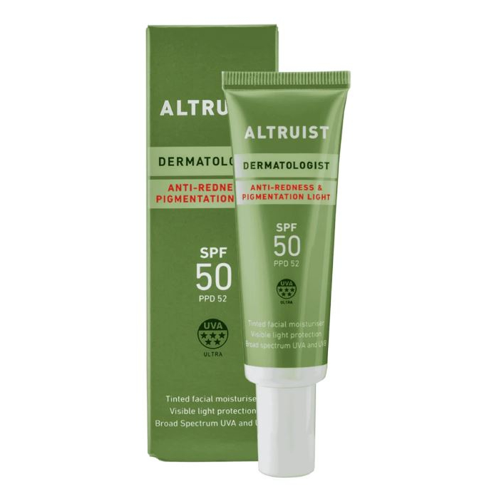 Crema Solar Facial Dermatologist Anti-Redness & Pigmentation Light SPF50