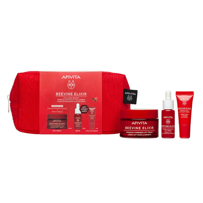Set Beevine Elixir Rutina Antiarrugas y Reafirmante Intenso