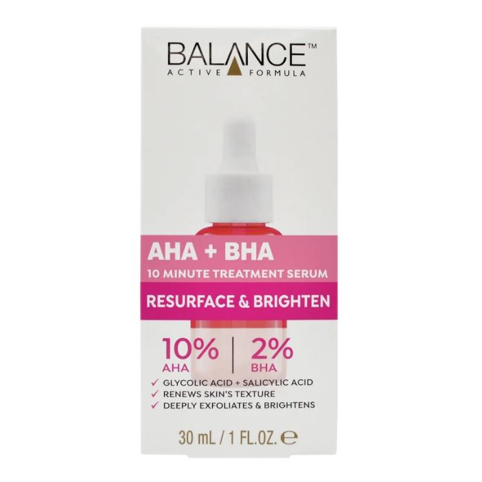 Sérum Exfoliante AHA 10% + BHA 2% con Ácido Glicólico y Ácido Salicílico