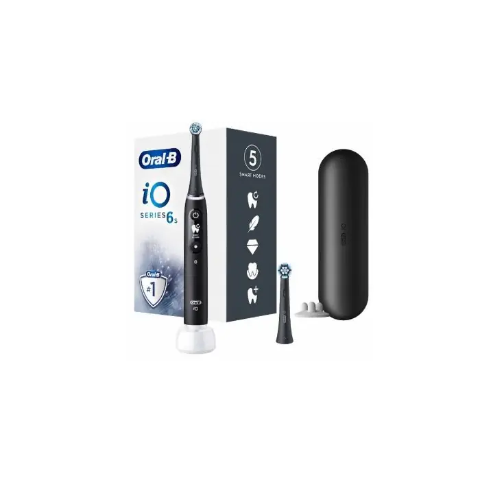 Oral-B Escova Elétrica iO 6S Preta | Perfumarias Primor