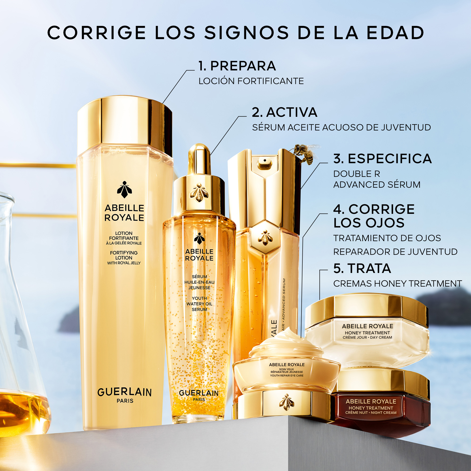 Guerlain Loção Fortificante com Geléia Real Abeille Royale