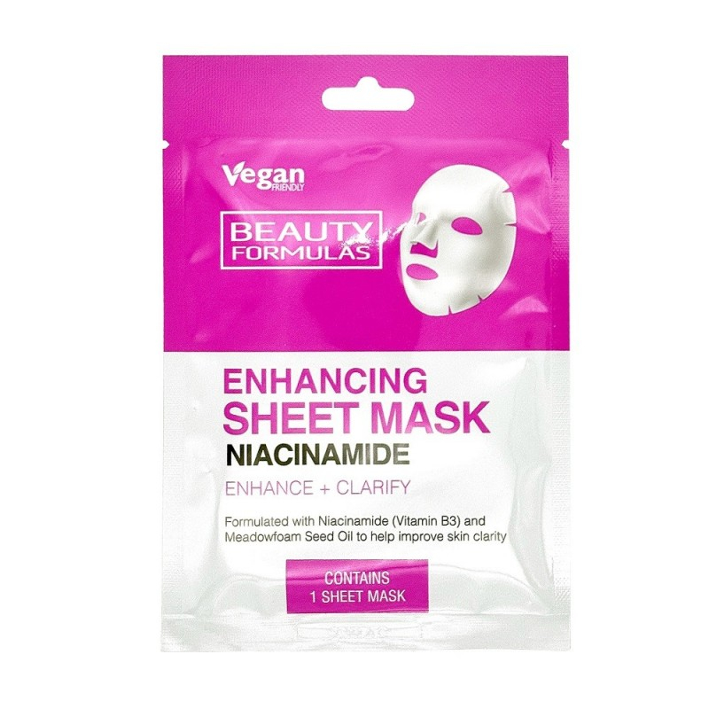 Beauty Formulas Máscara Facial Niacinamida | Perfumarias Primor
